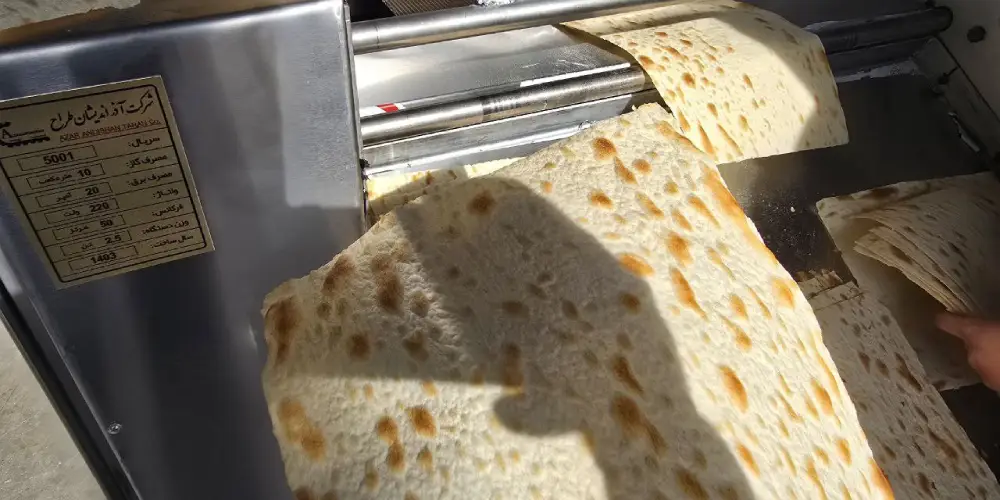 دستگاه نان لواش